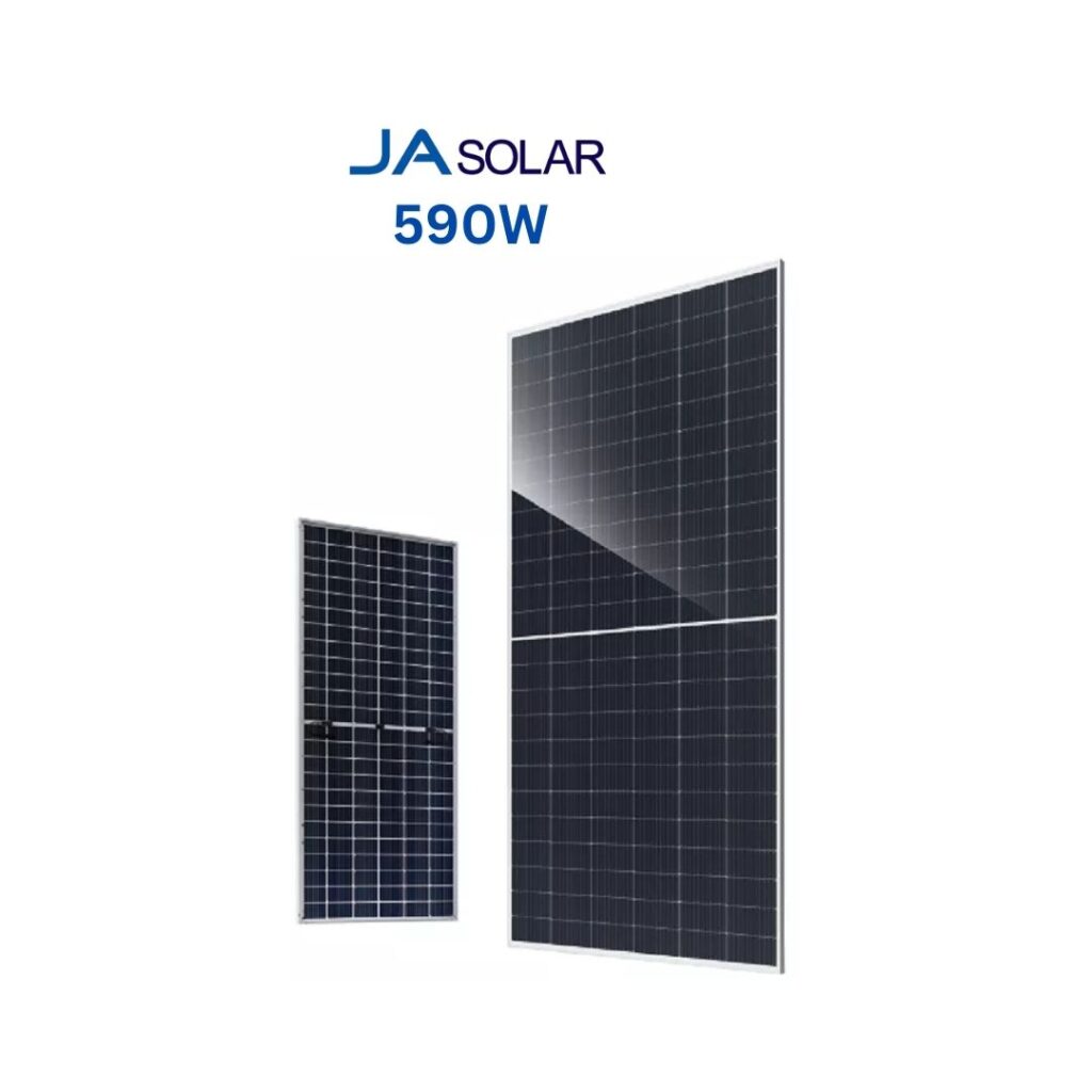 JA 590W solar panels